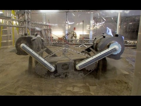 NASA's Space-Digging RASSOR Robot