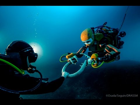 OceanOne | A bimanual underwater humanoid robot from Stanford