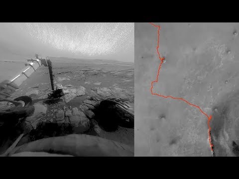 Opportunity Rover On Mars (2004 – 2019)