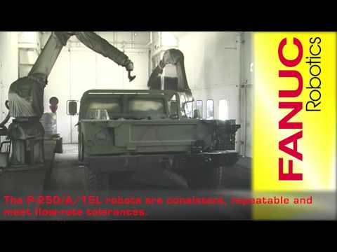P-250iA/15 Intelligent Painting Robot – FANUC Robot Industrial Automation