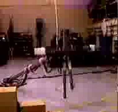 Planar Biped robot going up stairs