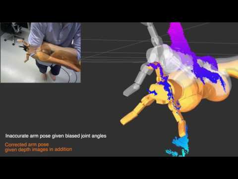 Probabilistic Articulated Real-Time Tracking for Robot Manipulation