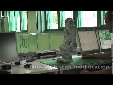 Reactive Stepping for Biped Robots