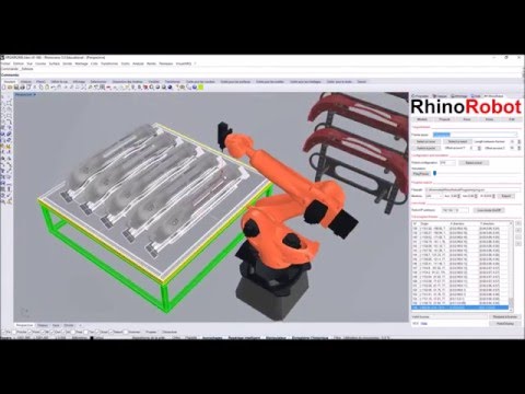 RhinoRobot V2 – Simulation and offline programming for industrial Robots
