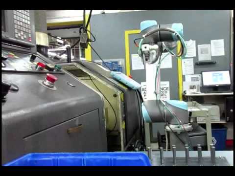 ROBOT ARM, MANUFACTURING PRECISION COMPONENTS, MEDICAL & AEROSPACE