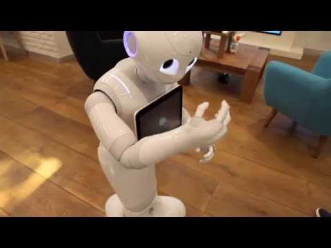 Robot Pepper Performs