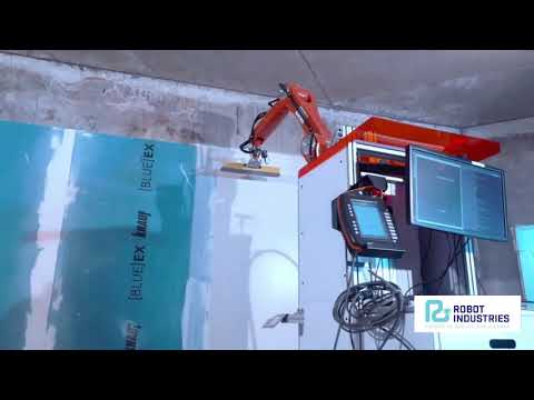 Robot zidărie. Robot industrial construcție. Robot Industries
