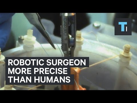 Robotic surgeon more precise than humans