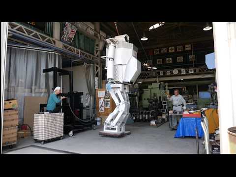Static Walk of the Big Biped Robot