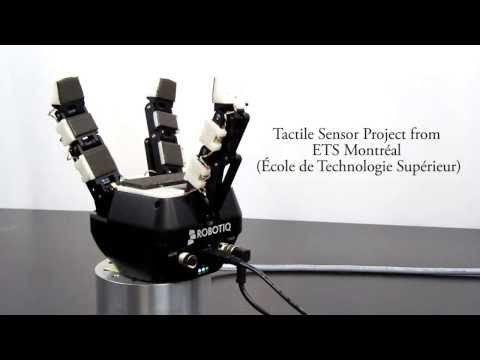 Tactile Sensor on Industrial Robot Gripper – 3-Finger Adaptive Robot Gripper