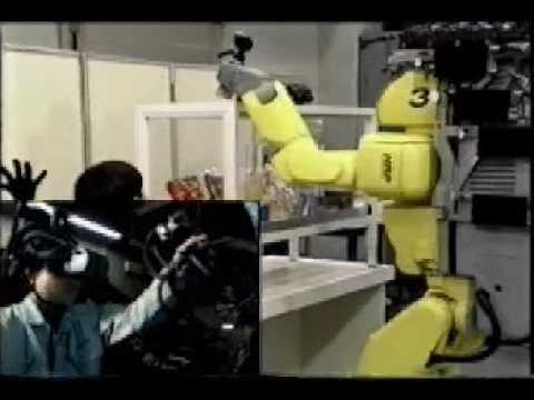 Telexistence in Humanoid Biped Robot   2000