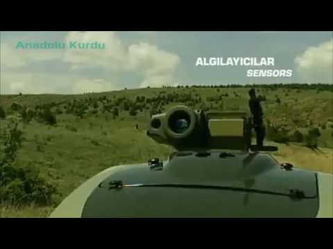 Turkish MILITARY ROBOTS: Aselsan İZCİ Unmanned Ground Combat Vehicle