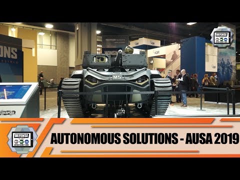 UGVs Unmanned Ground Vehicles for Robotic Combat Vehicle-Light (RCV-L) program of US Army AUSA 2019