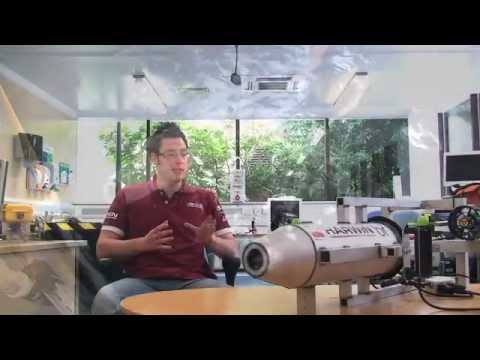Underwater robot created by UWE students entered for European competition
