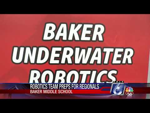 Underwater Robotics team preparing for Regional Competition