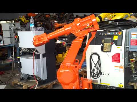 Used robot ABB IRB2400 M2004 IRC5 industrial robots at www.eurobots.net