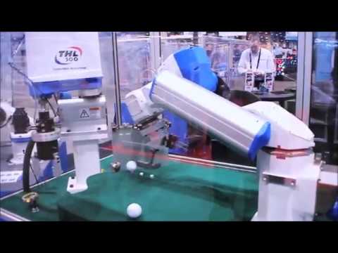 Vertical Articulated robot & SCARA robot – Golf Demo –