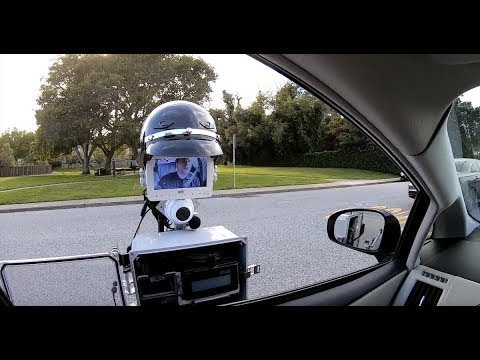 Watch a “Police Robot” Pull a Car Over 2