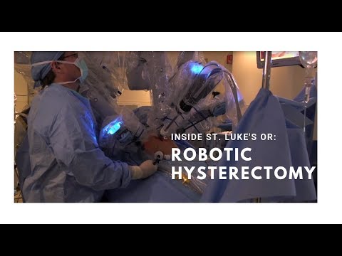Watch a robotic hysterectomy at UnityPoint Health – St. Luke's Hospital