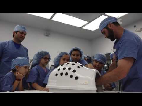 Young S.A. students worked with surgical robots