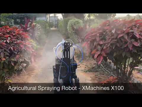 Agricultural Spraying Robot for Indoor & Outdoor Farms | XMachines (India)