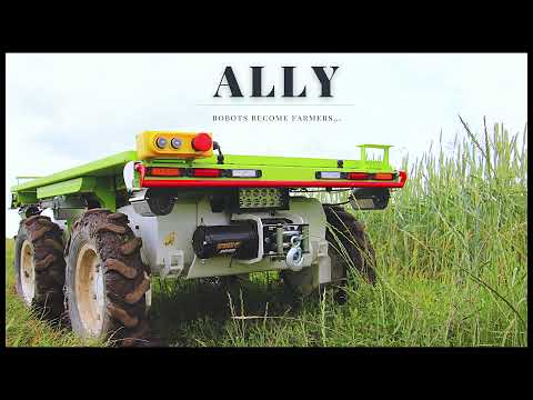 ALLY Agricultural Robot. Testing