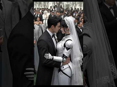 A Boy Marries a Robot Girl – Then She Gets Pregnant! | Ai humanoid Robot girlfriend #robot #shorts