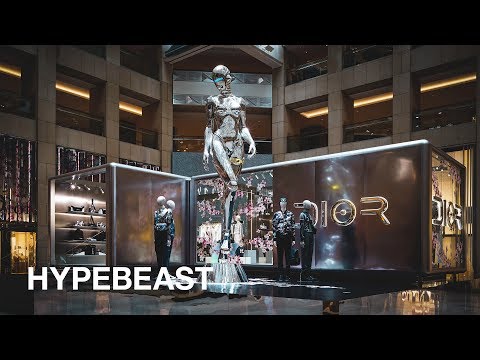空山基「Sexy Robot」到著！Dior 2019 男裝早秋系列期間限定店登陸中環置地廣場