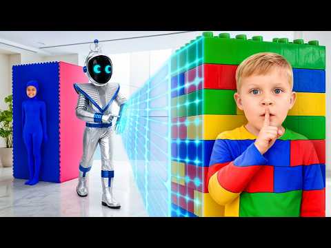 Funny Robot Nanny Stories for Kids!