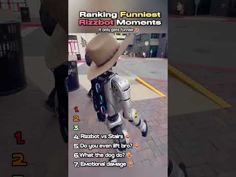 Ranking funniest Rizzbot moments 😆 #robot #funny