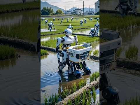 Robotic agriculture: No More human agricultural workers. #robot #ai #technology #viral #agriculture