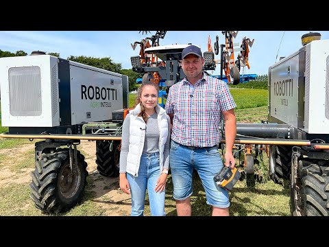 Robotic Farming in Denmark! Robotti Global Agriculture 2023