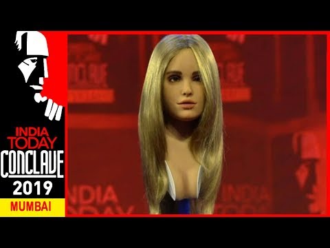 Sex Robot Harmony Answers Questions About How Different Sex Is For Robots | #ConclaveMumbai19