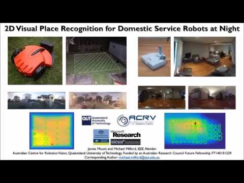 2D Visual Place Recognition for Domestic Service Robots at Night