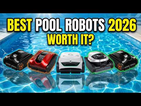 5 Best ROBOTIC Pool Cleaners in 2026 – Actually Worth It?