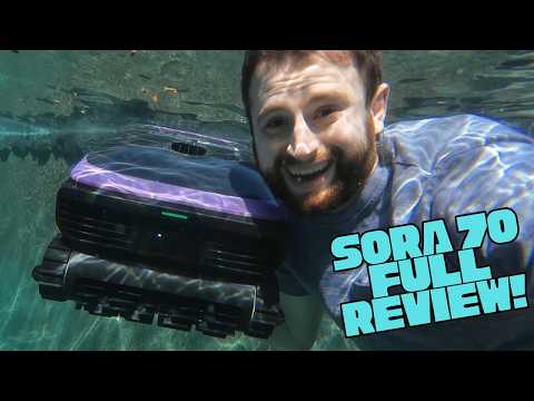 Beatbot Sora 70 Robotic Pool Cleaner Review! Super Fast Pool Cleaning!