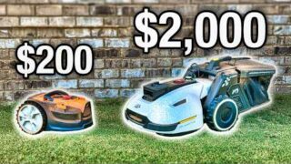 CHEAP vs EXPENSIVE Robot Lawn Mower (Wire Free)