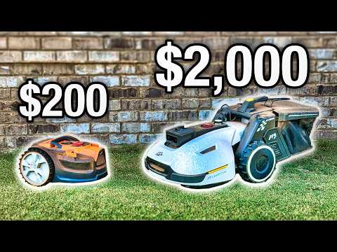 CHEAP vs EXPENSIVE Robot Lawn Mower (Wire Free)