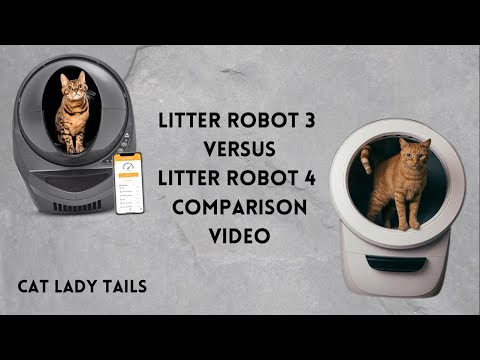 Comparing Litter Robot 3 to the All-New Litter Robot 4 | Cat Lady Tails