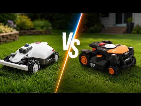 Comparing the MOST Advanced Robot Mowers: WORX Landroid Vision Cloud 4WD VS Mammotion Luba 3 AWD