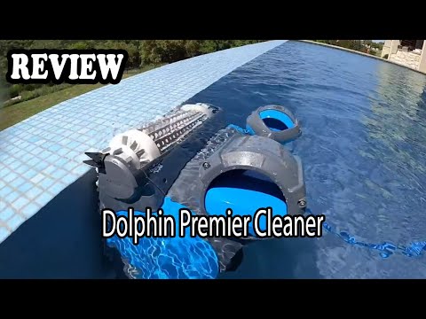 Dolphin Premier Robotic Pool Cleaner Review – Great swimming pool cleaning robot 2024