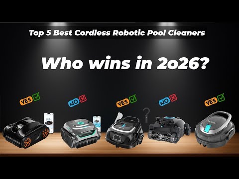 ✅ Top 5 best cordless robotic pool cleaners [Watch This Before You Make a Choice!]