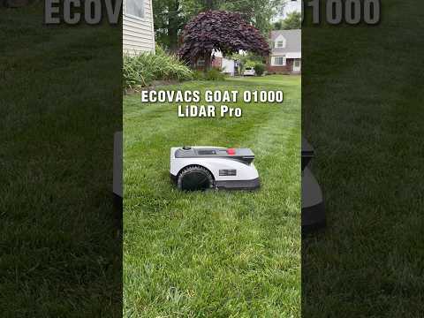 ECOVACS Goat O1000 LiDAR Pro Robotic Mower  #ecovacs