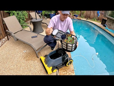 Finally a robotic pool cleaner that WORKS.  Fanttik Aero X pool cleaner.  Yes, it's October ;)