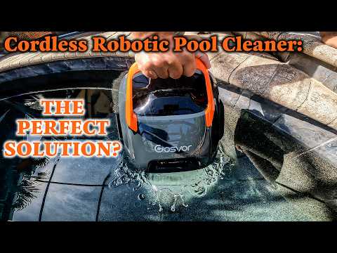 Gosvor Cordless Robotic Pool Cleaner: The Perfect Solution for Busy Pool Owners!
