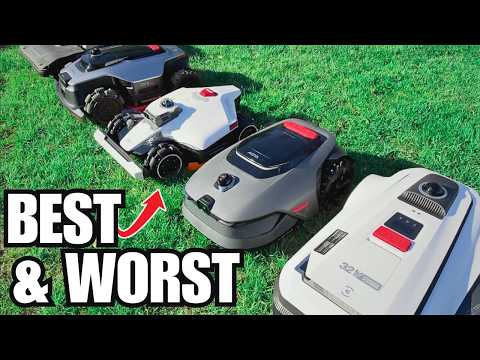 I Found the BEST Robot Mowers of 2026…And the Worst!