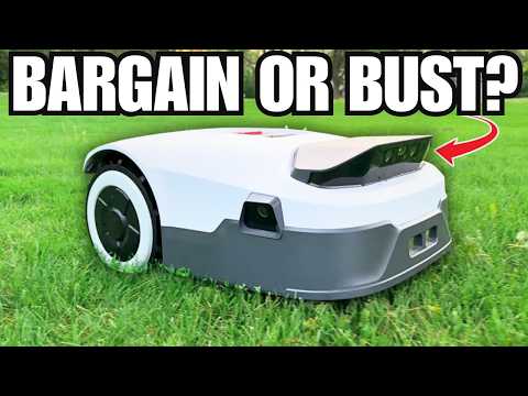 I Tried the CHEAPEST Robot Lawn Mower