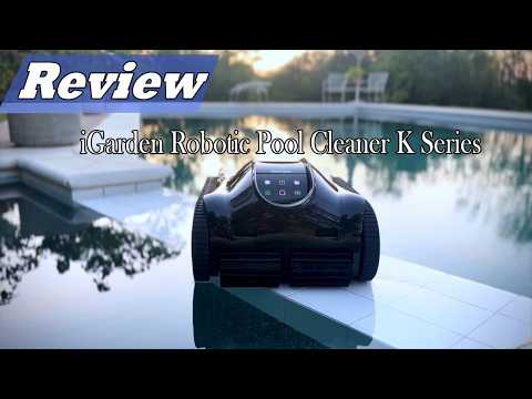 iGarden K36 Robotic Pool Cleaner Review | Im Shocked what this iGarden Pool Cleaner Did! Watch This!