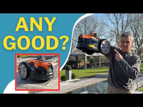 Lawnmaster OcuMow16 VBRM16 Plus Robotic Mower Review + Test