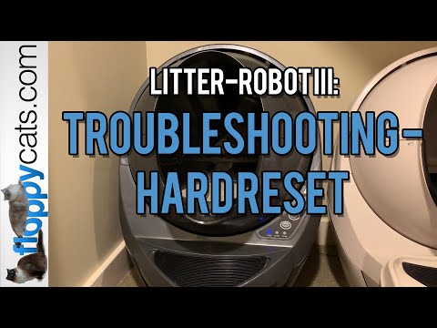 Litter-Robot 3 Yellow Light Flashing: Troubleshooting – Hard Reset